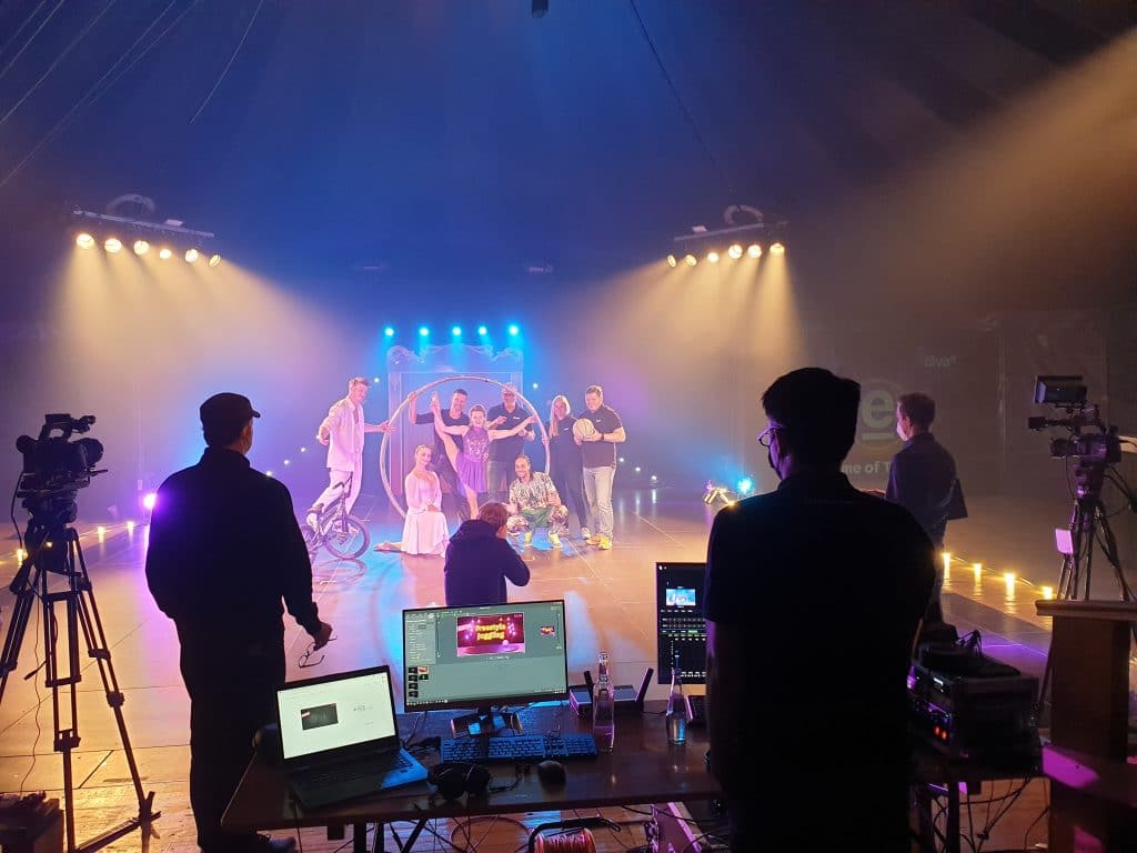 kreativ produzierter Eventfilm einer Show