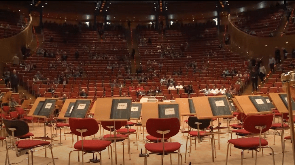 Bühnenansicht Konzert