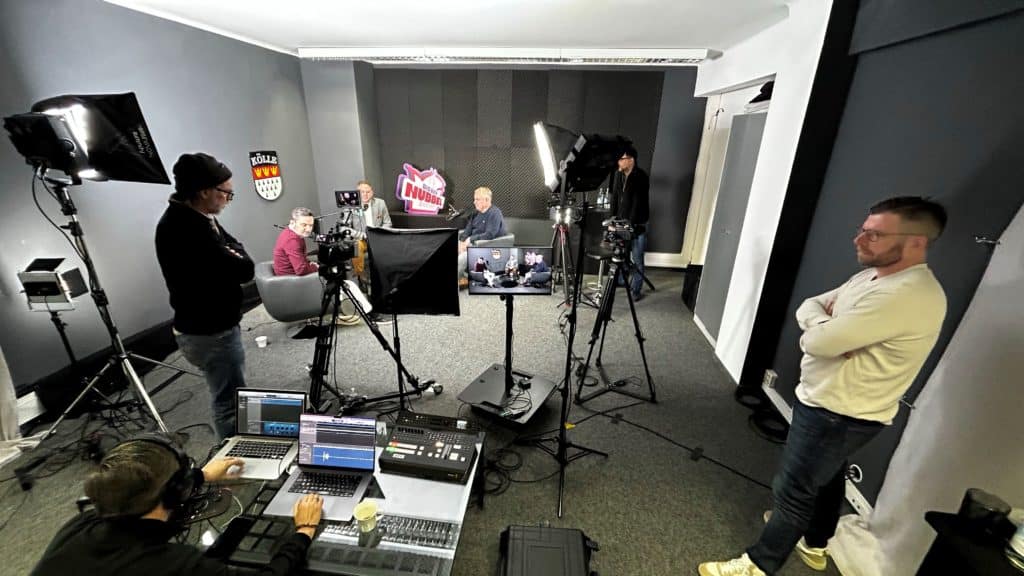 Podcast im STREAMING FACTORY Studio