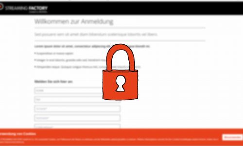 Webseiten-Sicherheit beim Livestream