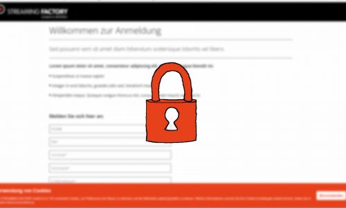 Webseiten-Sicherheit Livestream